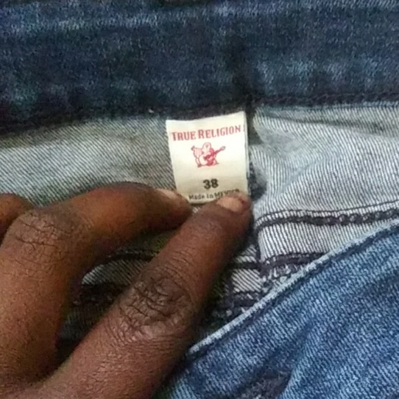 Destroyed Ture Religion Jeans - Picture 2 of 3